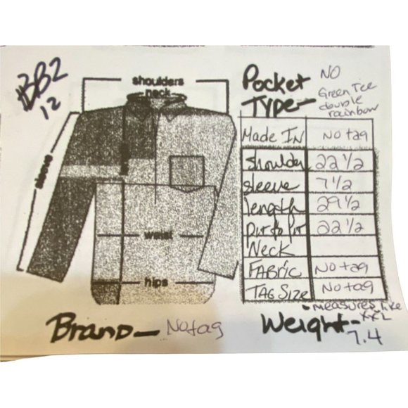 Double Rainbow Vintage T-Shirt Pot of Gold Rainbow Shamrocks NO TAG READ - Picture 6 of 6